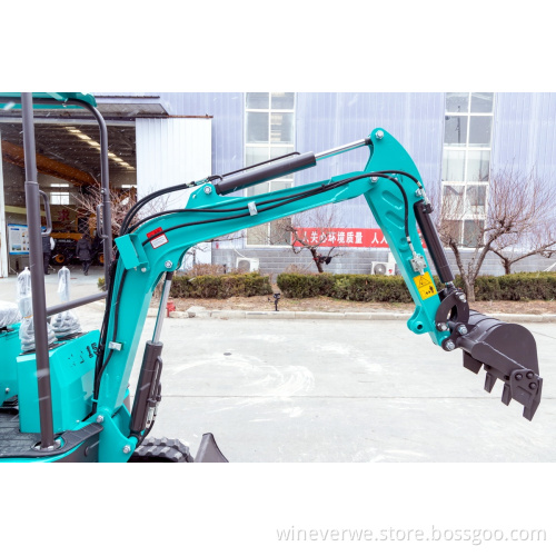 China Import Weight 1.2 Ton Mini Bagger Hydraulic Excavators Mini Garden Mini-excavator